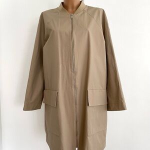 COS Utility beige mac trench coat Jacket in Tan